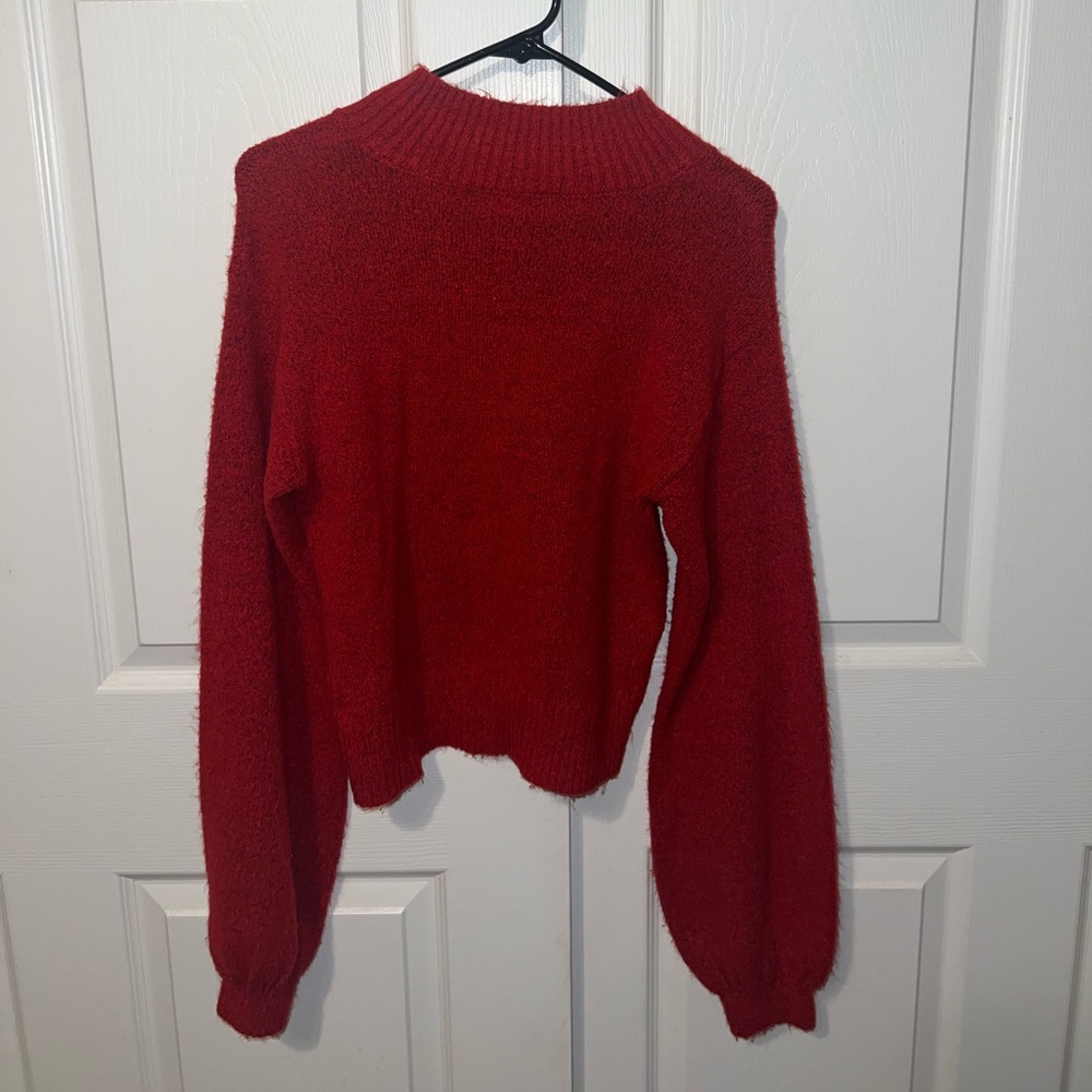 Bubble Sleeve Sweater